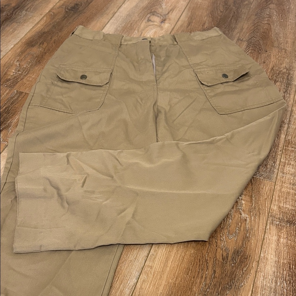 Men's Classic Tan Cargo Pants